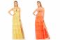 Preview: Abendkleid WD14127 gelb / orange